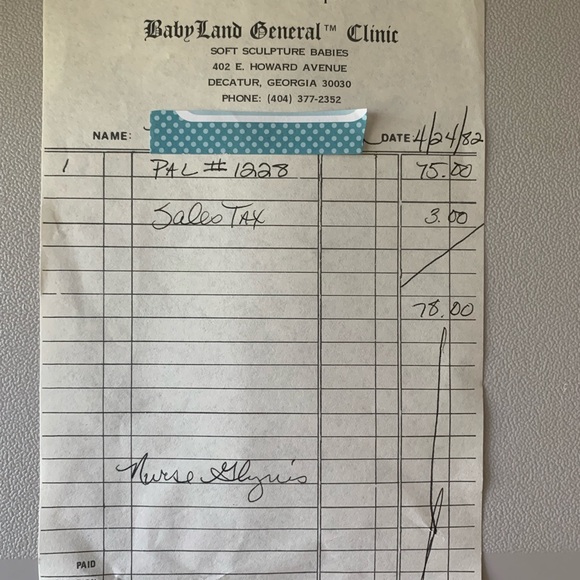 1982 Vintage Xavier Roberts Little People Pal - Picture 8 of 8